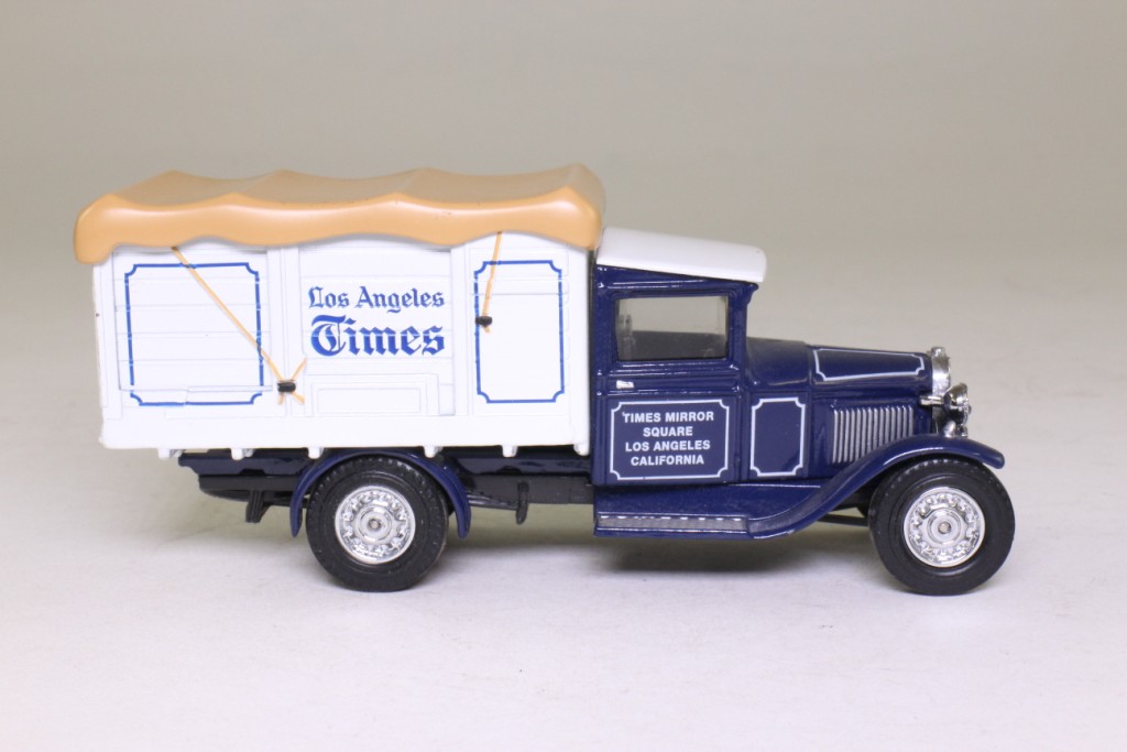 Matchbox Collectibles YPP05; 1932 Ford Model AA Truck; The Los Angeles Times